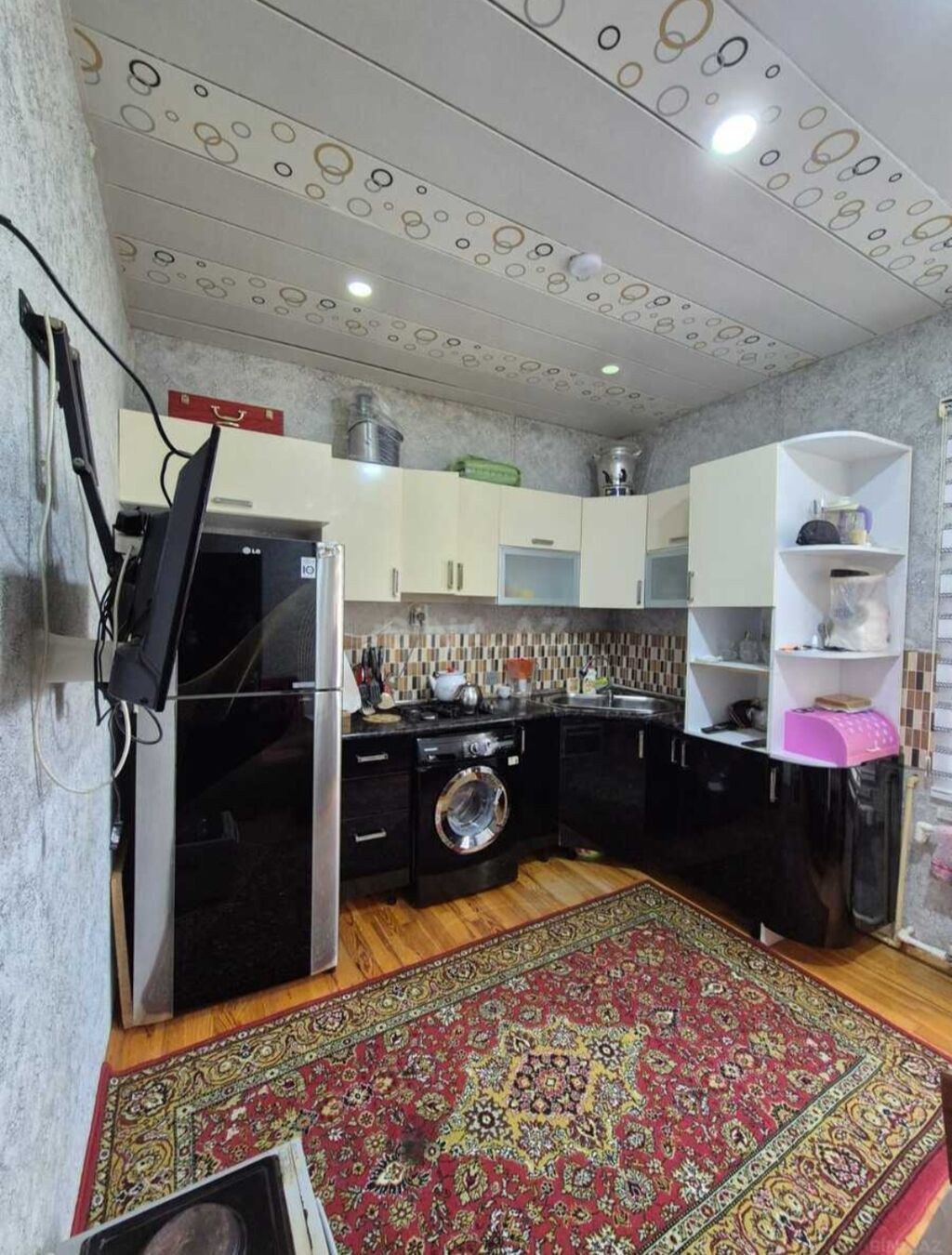 3 otaqlı, 84 kv. m, Kredit yoxdur, Yeni təmirli