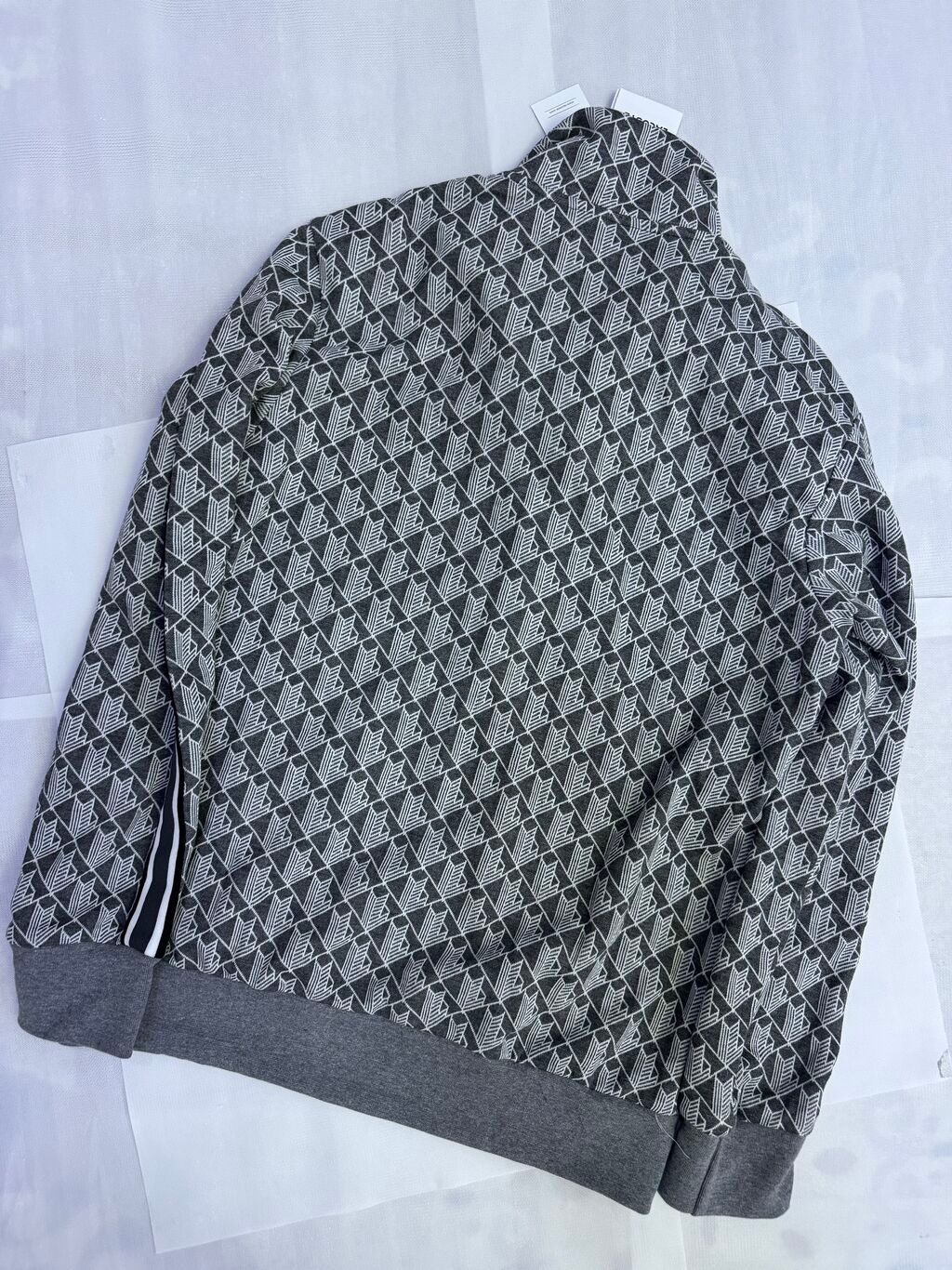 Мужской спортивный костюм, S, M, L, Lacoste, Новый, цвет - Серый, Самовывоз: фото 4