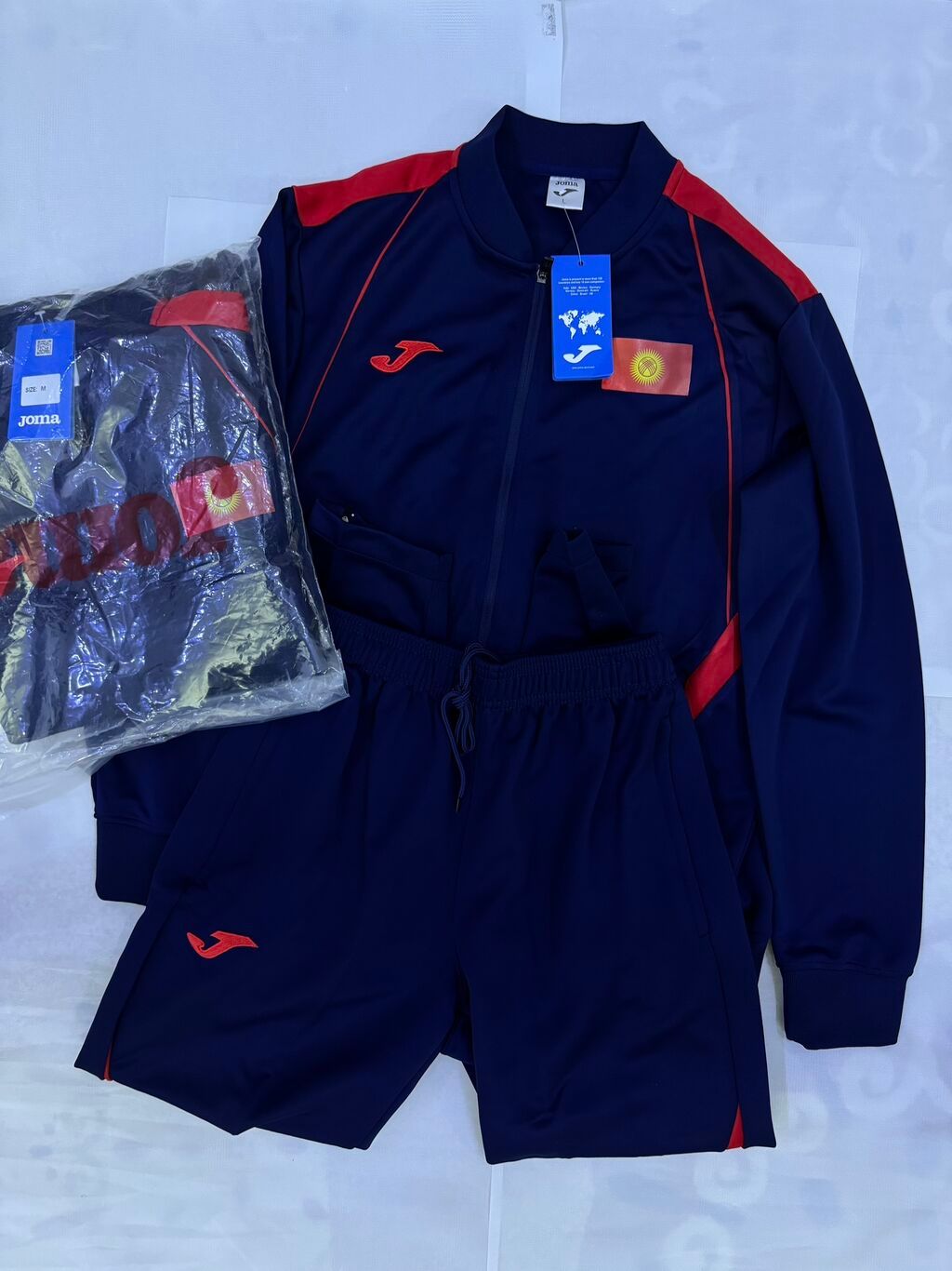 Мужской спортивный костюм, M, L, Joma, Новый, цвет - Синий, Самовывоз: фото 2