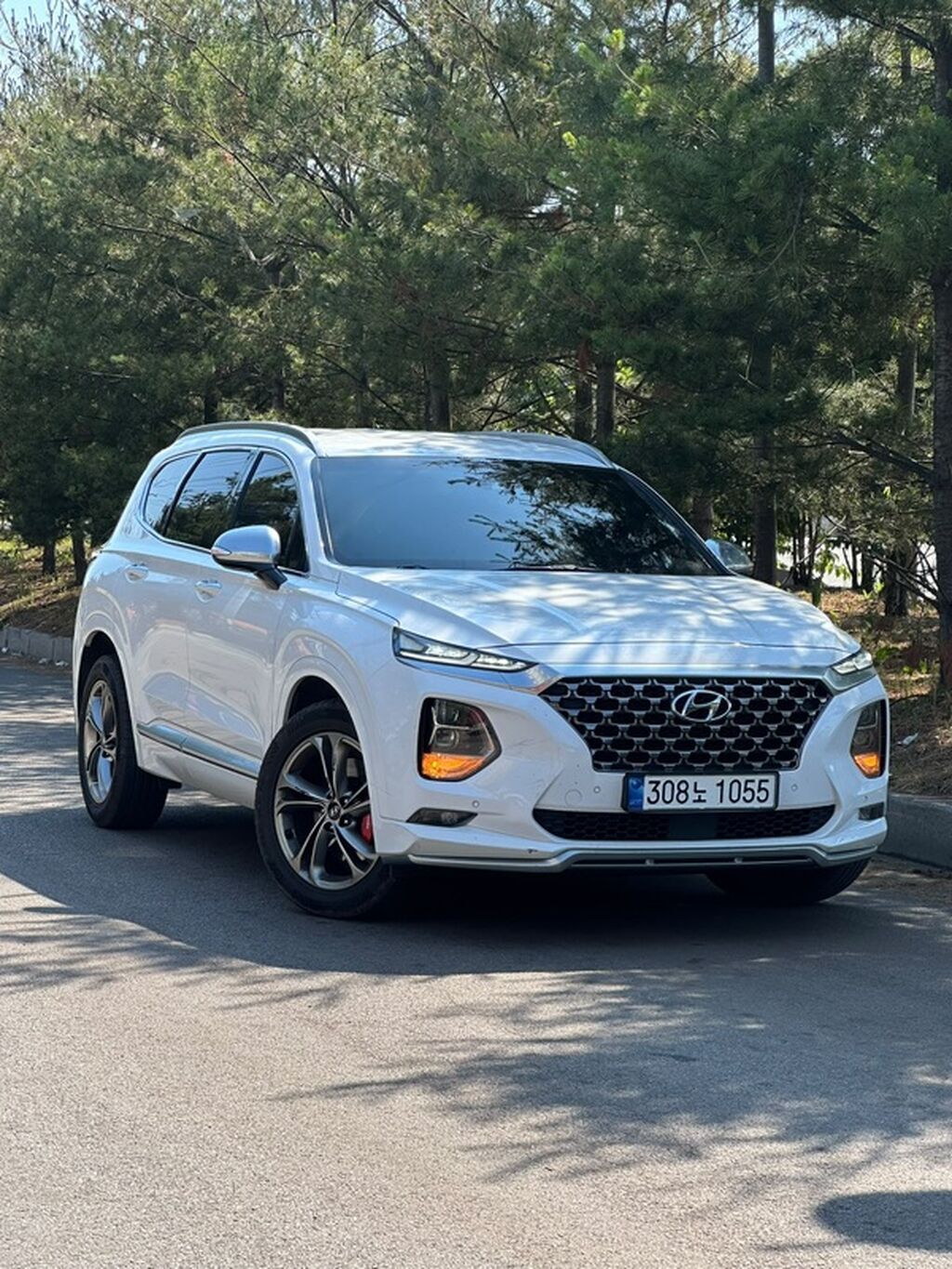 Hyundai Santa Fe: 2020 г., 2.2 л, Автомат, Дизель, Кроссовер: фото 2