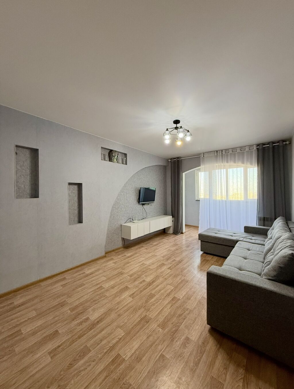 2 комнаты, 69 м², Улан-2 мкр 106 серия улучшенная, 8 этаж, Косметический ремонт: фото 3