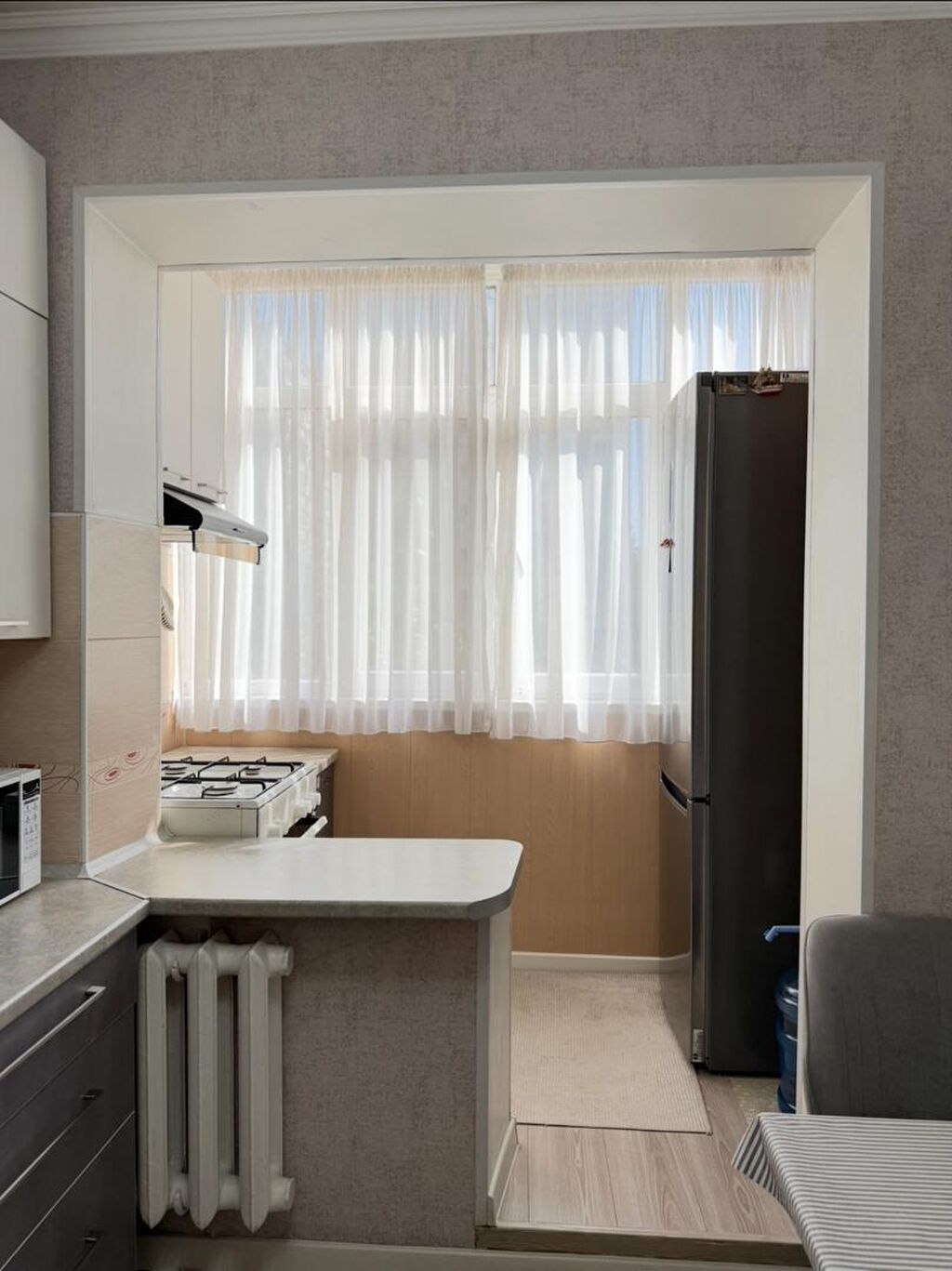 4 комнаты, 79 м², Тунгуч мкр 106 серия улучшенная, 3 этаж, Евроремонт: фото 7