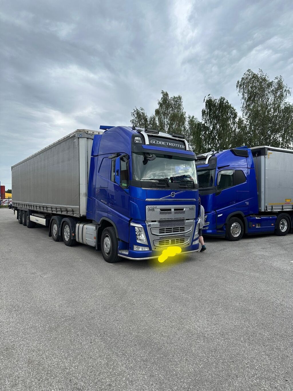 Тягач, Volvo, 2019 г., Шторный: фото 1