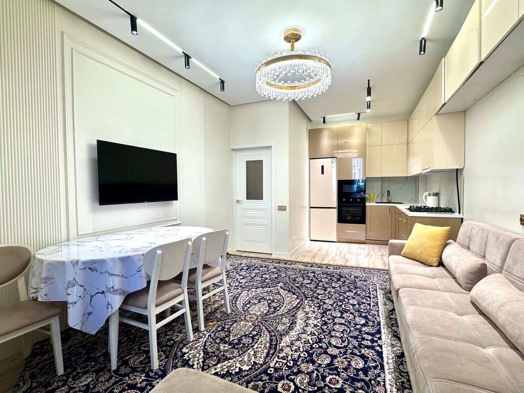 2 комнаты, 50 м², Вефа ТЦ Элитка, 4 этаж, Евроремонт: фото 5