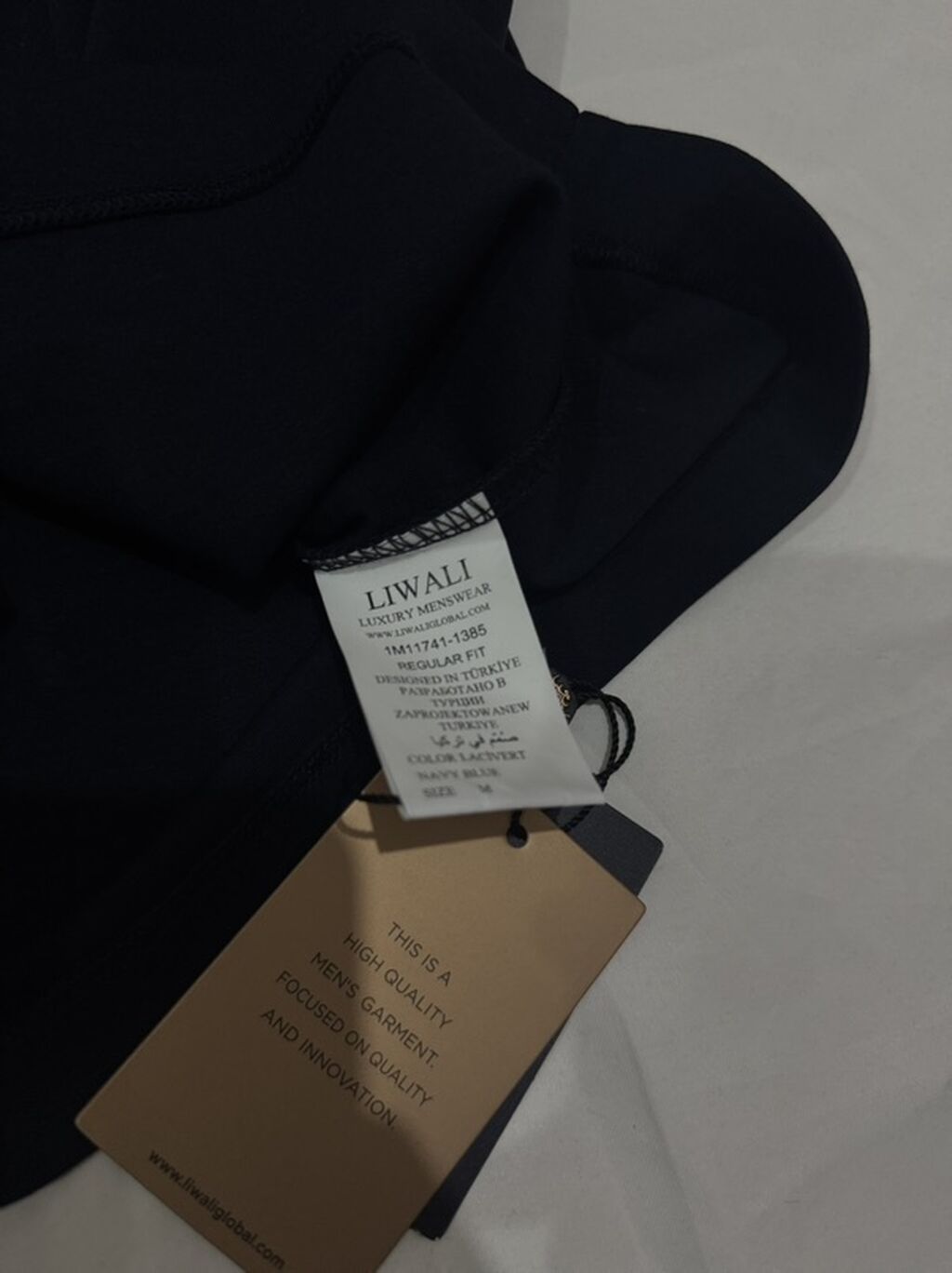 Мужская футболка, S, L, XL, Новый, цвет - Синий, Самовывоз: фото 4