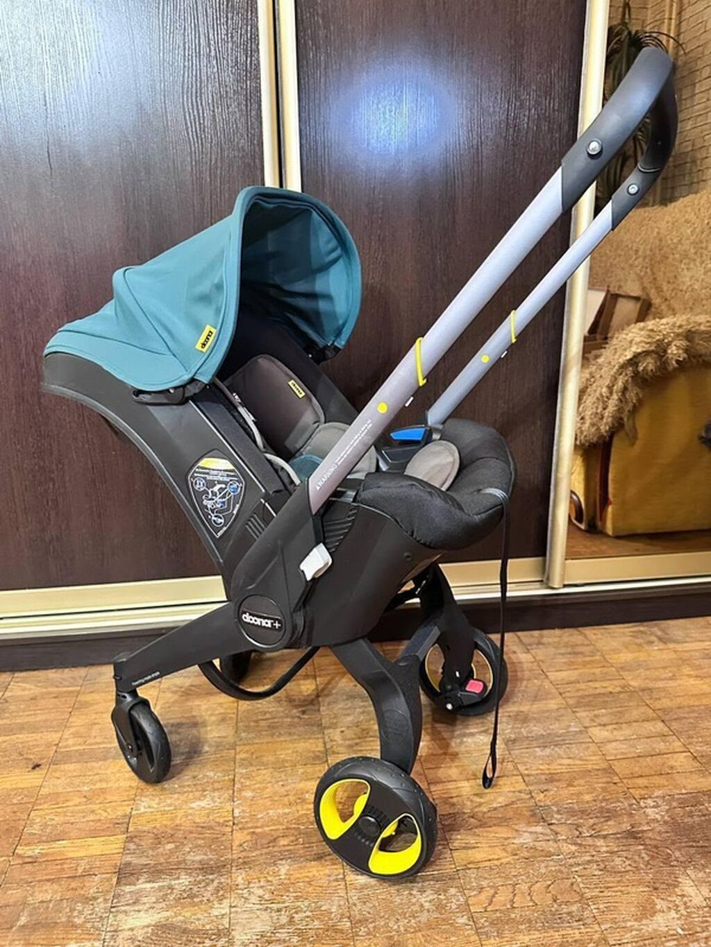 Коляска-автокресло Doona+ - 2‑в‑1: автокресло группы 0+ и прогулочная: фото 4