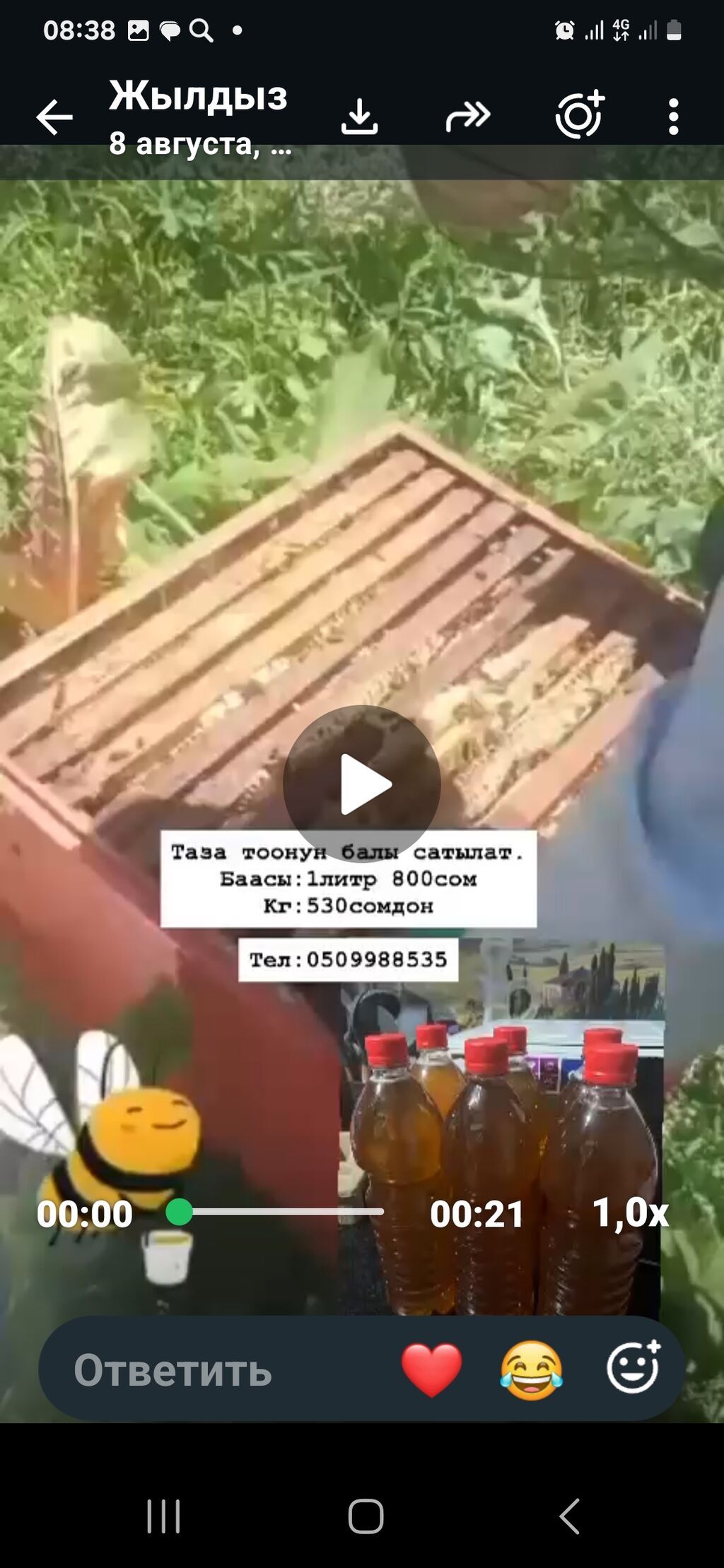 Продам натуральный горный мёд: фото 2