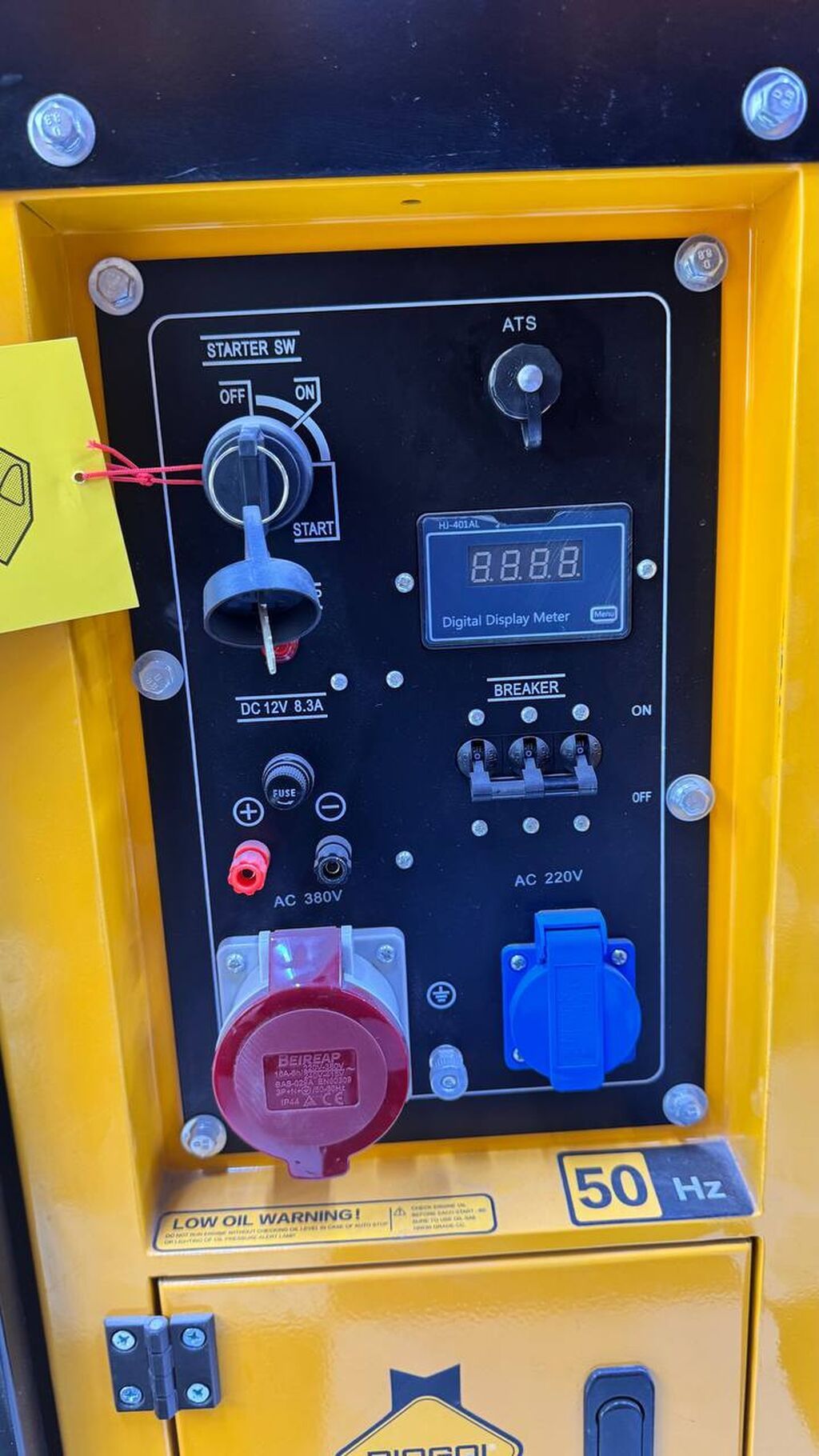Дизельный генератор DINGQI Silent Generator 8.0 kW (ART-DQ800) -: фото 4