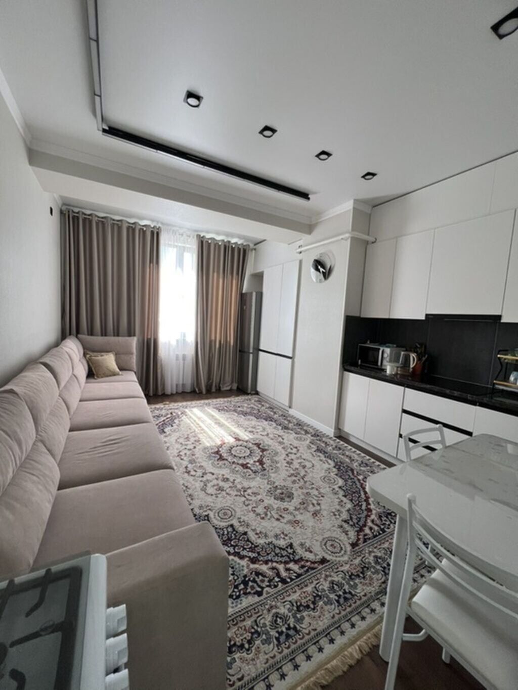 1 комната, 50 м², Тунгуч мкр Элитка, 3 этаж, Евроремонт: фото 2