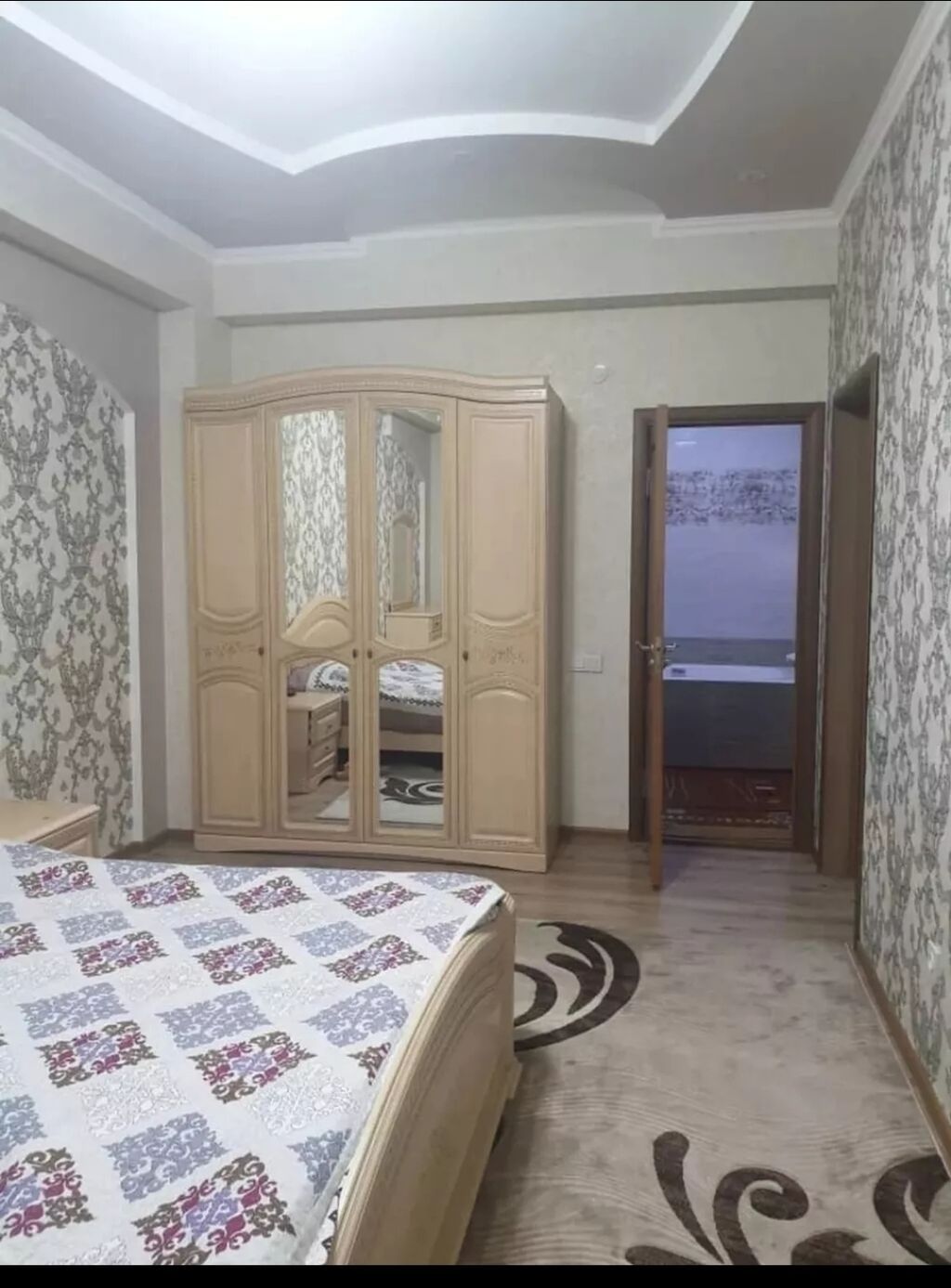 3 комнаты, Бишкек Парк ТРЦ Собственник, Без животных, от 6 месяцев, от 1 года, С мебелью полностью: фото 4