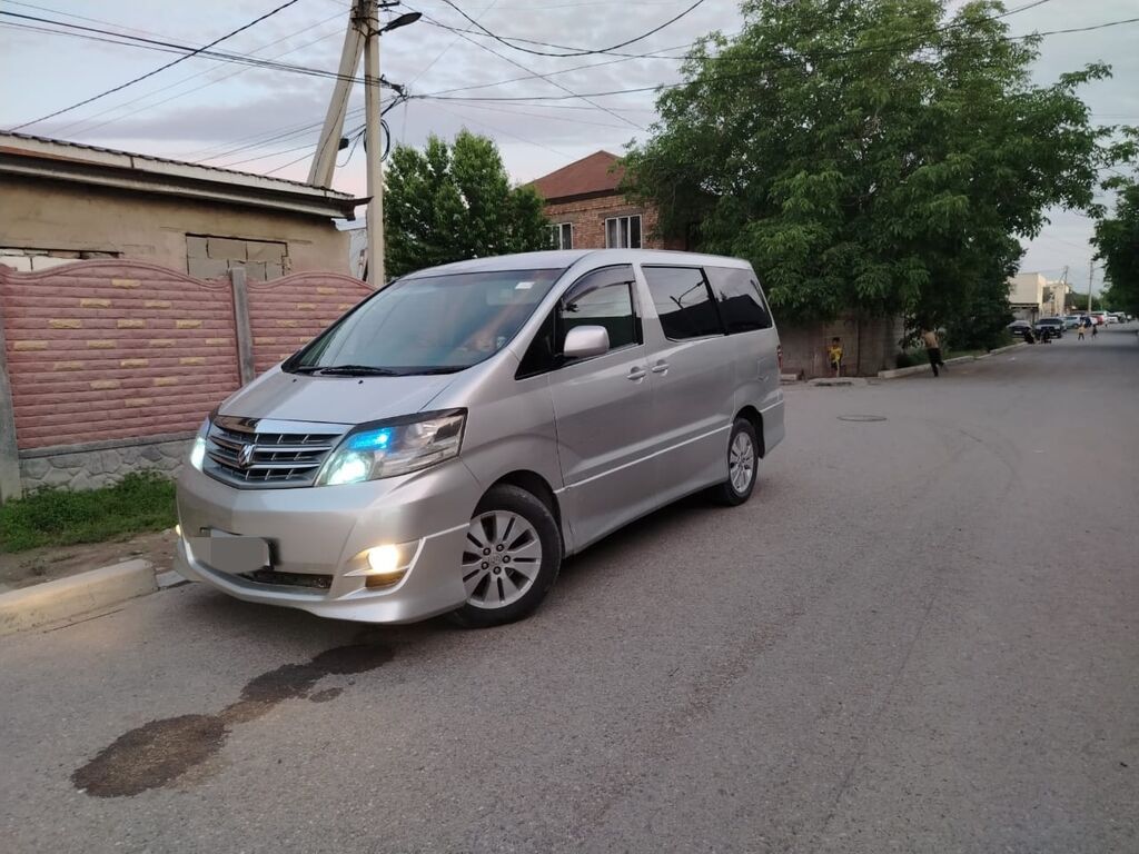 Toyota Alphard: 2004 г., 3 л, Автомат, Газ, Минивэн: фото 2