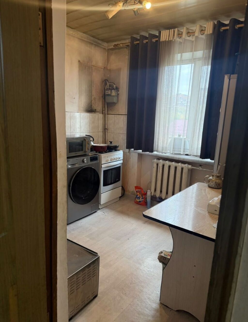 3 комнаты, 54 м², Азия Молл Хрущевка, 4 этаж, Косметический ремонт: фото 3