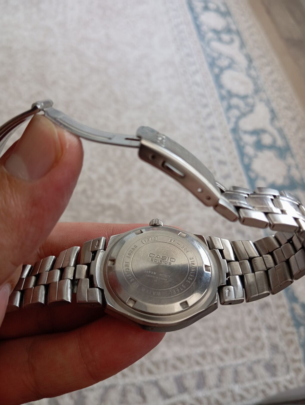 Классические часы часы, Casio, Титан, Япония, Оригинал, Мужские, Б/у: фото 2
