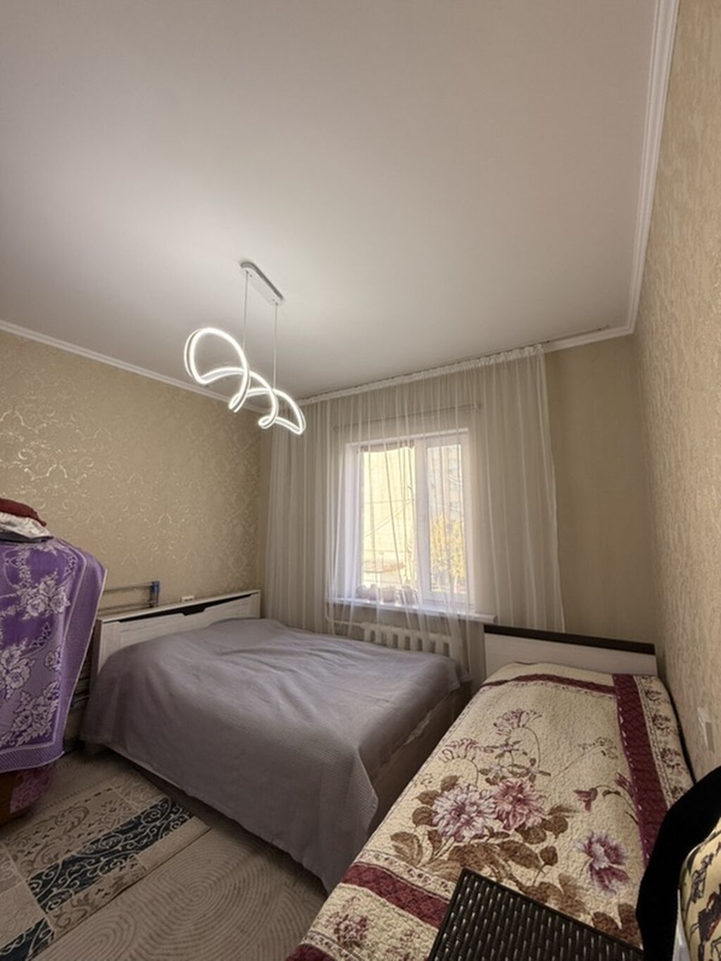 2 комнаты, 53 м², Тунгуч мкр 106 серия, 2 этаж, Евроремонт: фото 6