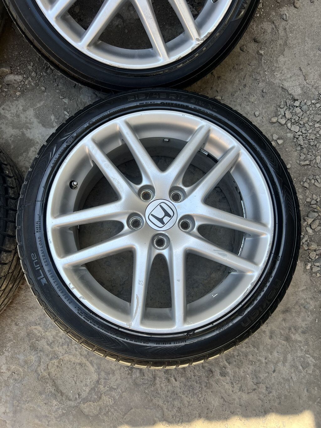 Колеса в сборе 215 / 45 / R 17, Лето, Б/у, Комплект, Легковые, Литые, отверстий - 5: фото 3