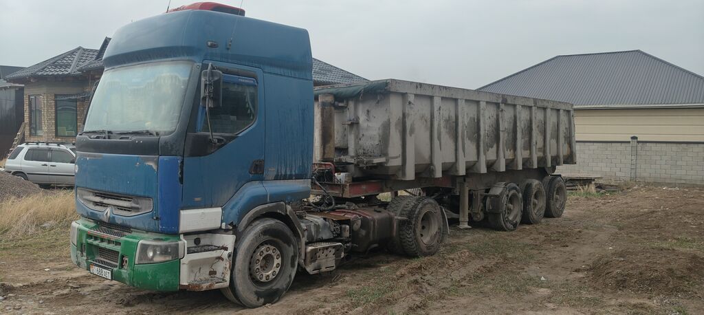 Тягач, Renault, 1998 г., Самосвал: фото 3