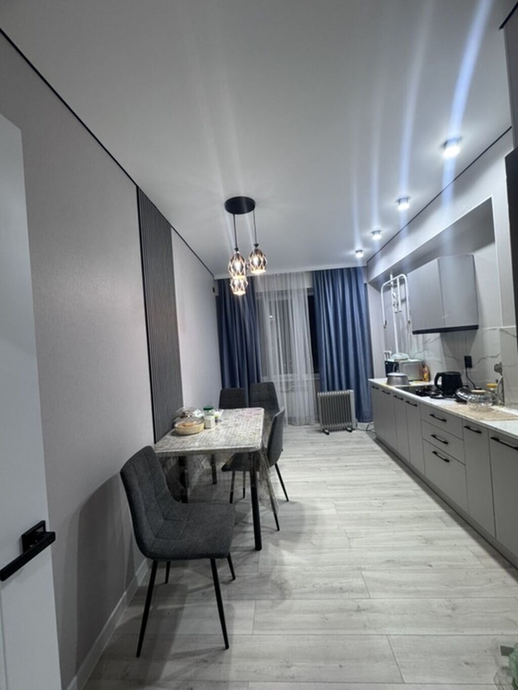 2 комнаты, 63 м², Элитка, Кок-Жар ж/м Элитка, 13 этаж, Евроремонт: фото 7