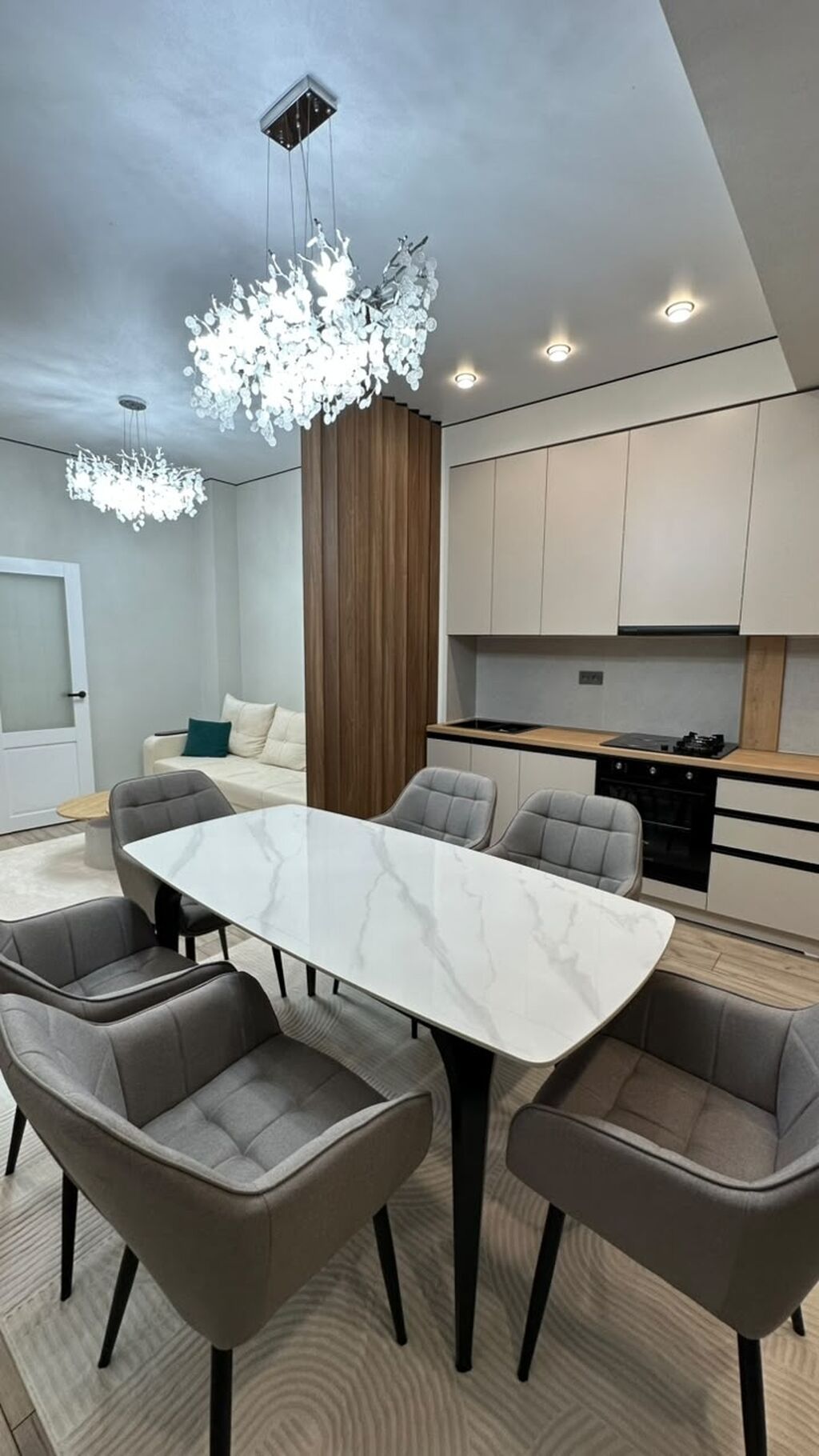 2 комнаты, 62 м², БГУ Элитка, 12 этаж, Евроремонт: фото 7