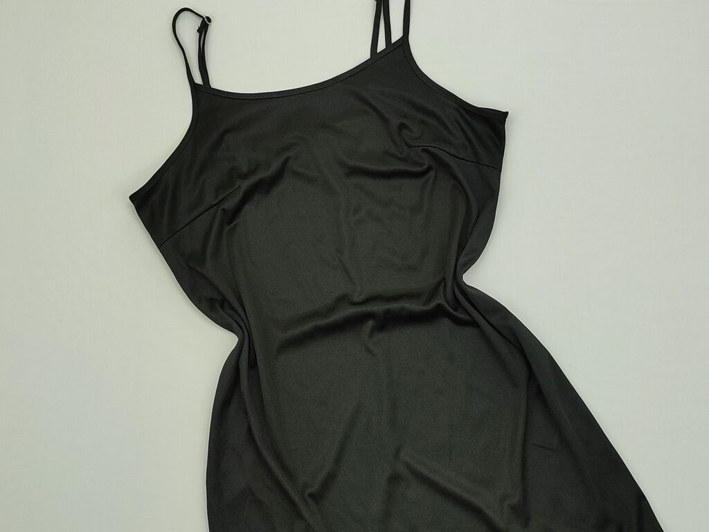 Sukienki letnie: Sarafan S (EU 36), stan - Idealny, wzór - Jednolity kolor, kolor - Czarny — 1