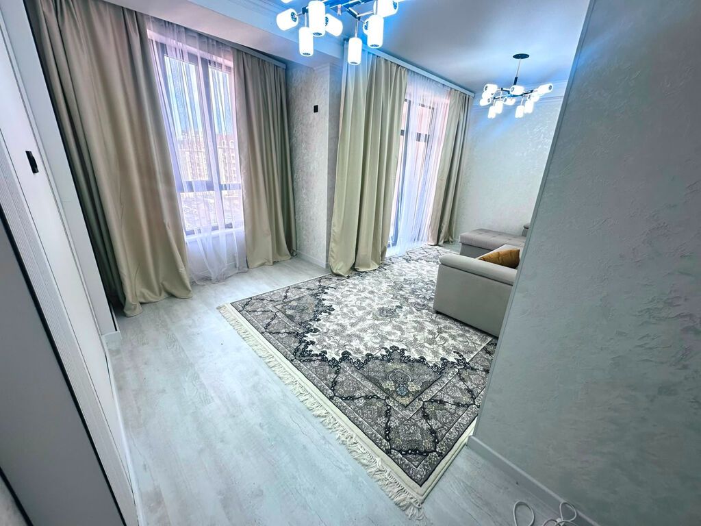 3 комнаты, 94 м², Асанбай мкр Элитка, 9 этаж, Евроремонт: фото 2