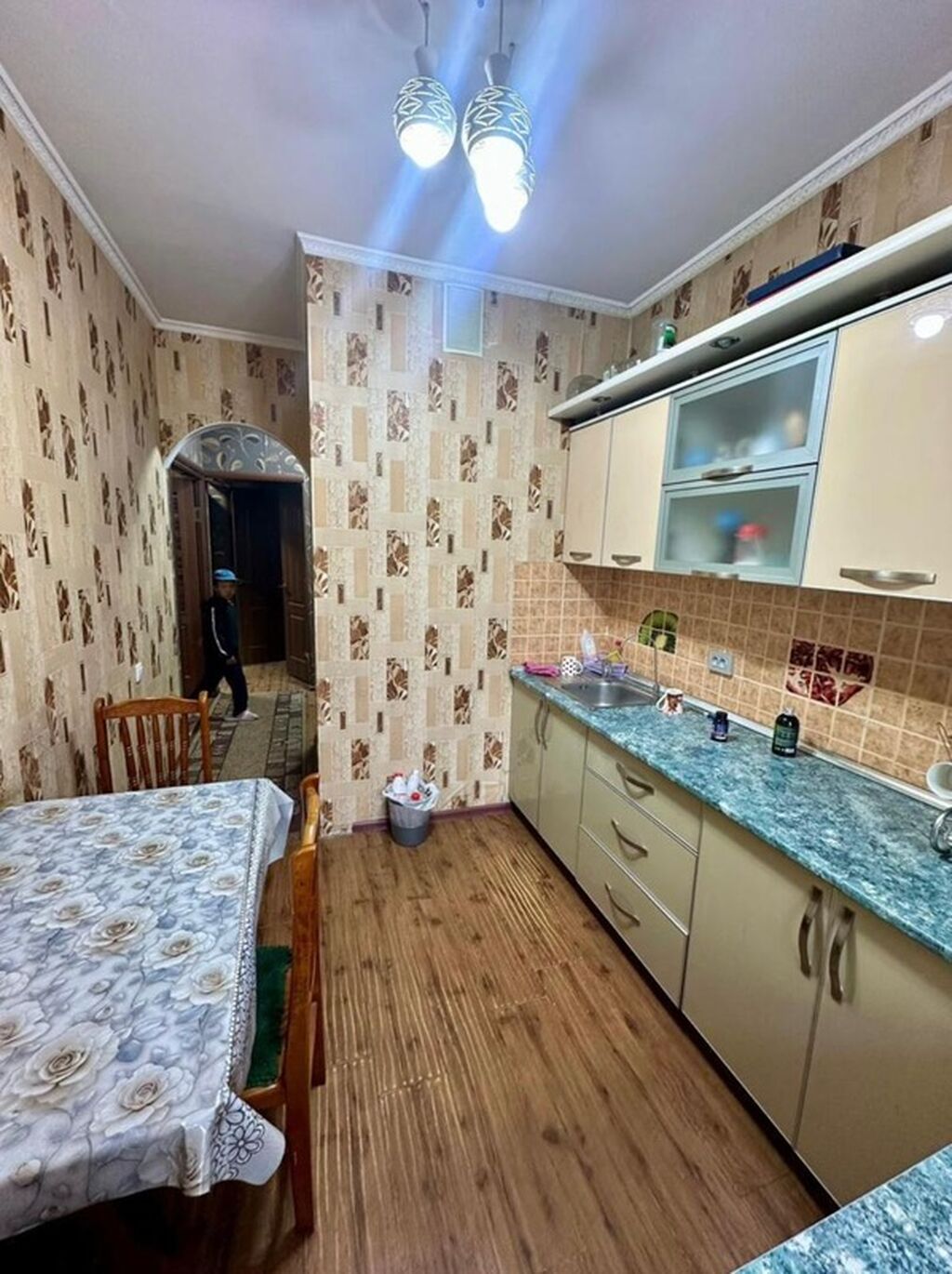 3 комнаты, 62 м², Пишпек 105 серия, 7 этаж, Евроремонт: фото 6