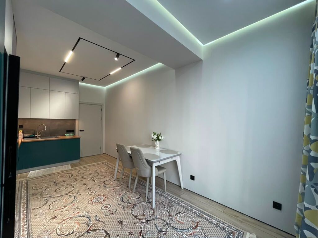1 комната, 46 м², Асанбай мкр 6 этаж, Дизайнерский ремонт: фото 6