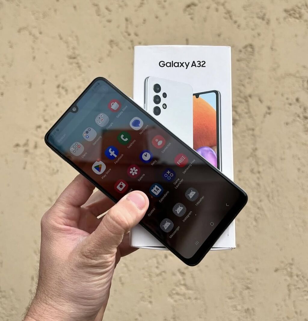 Samsung Galaxy A32, Б/у, 64 ГБ, цвет - Белый, 1 SIM, 2 SIM, eSIM: фото 3