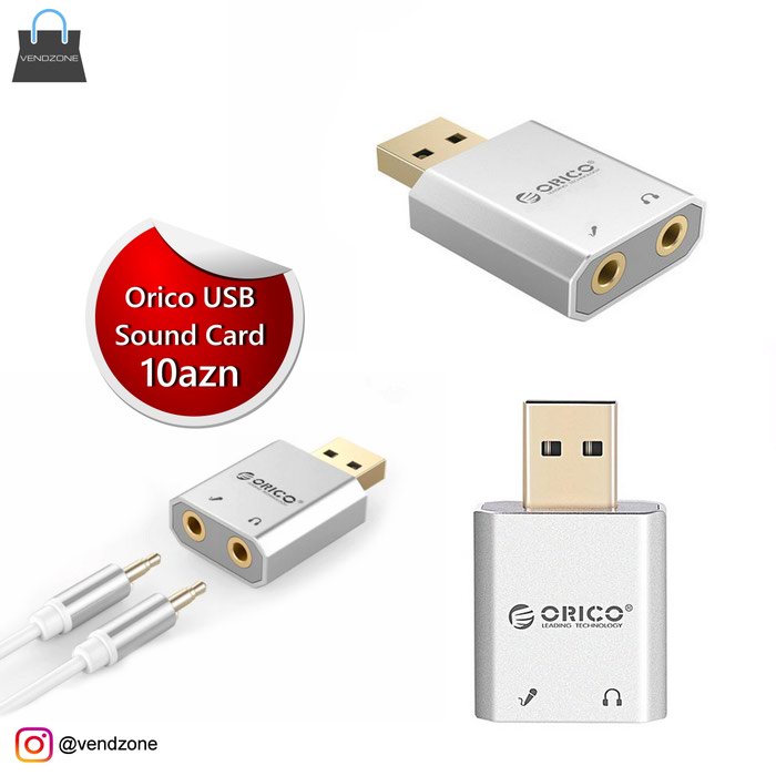 Orico внешняя usb звуковая карта