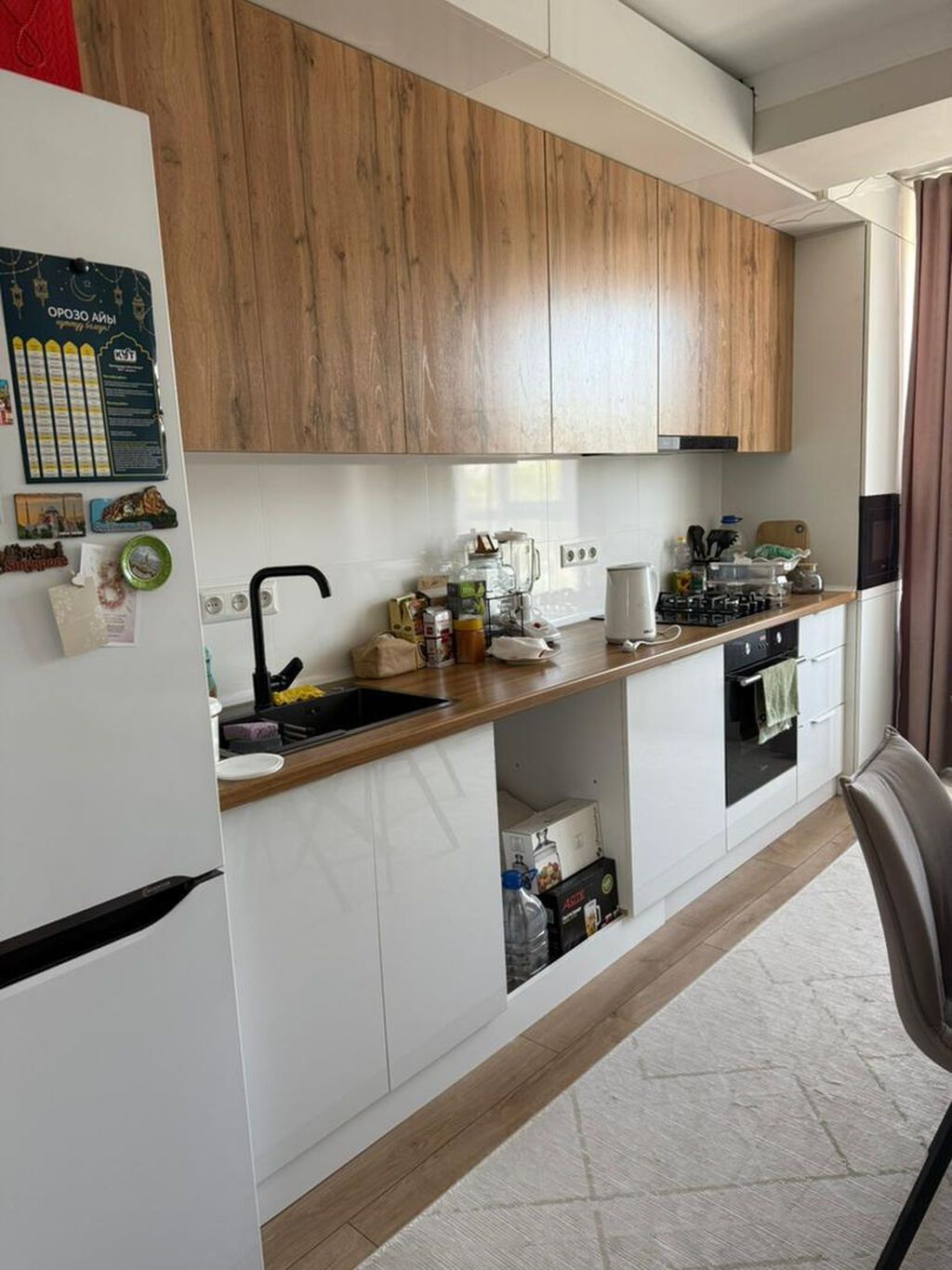 1 комната, 37 м², Тунгуч мкр Элитка, 4 этаж, Дизайнерский ремонт: фото 5