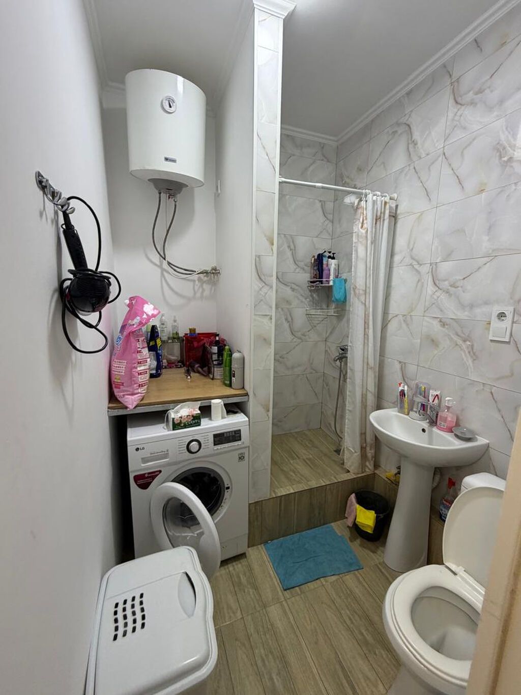 1 комната, 44 м², Восток-5 мкр 106 серия улучшенная, 9 этаж, Евроремонт: фото 3