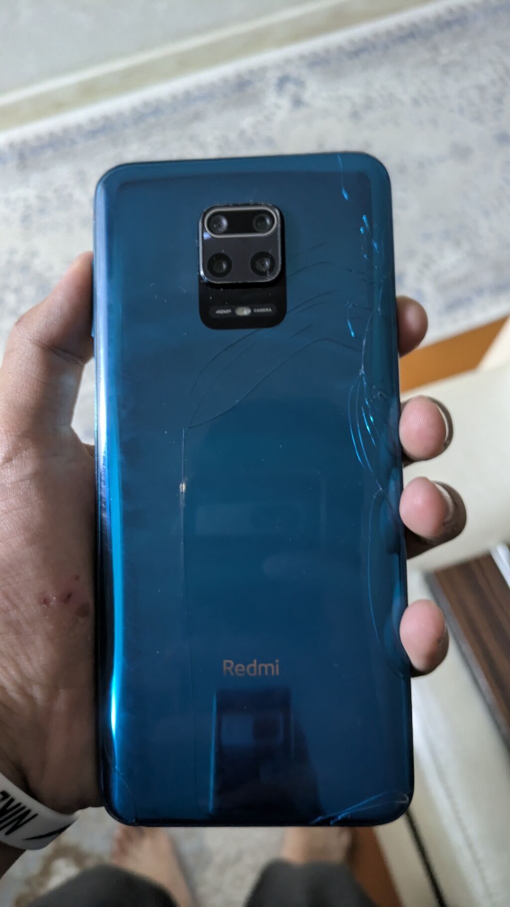 Redmi, Redmi Note 9 Pro, Б/у, 128 ГБ, цвет - Синий, 2 SIM: фото 3