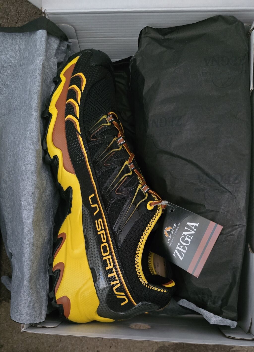 Кроссовки коллаборация La Sportiva x Zegna (La Zegna). - Модель: фото 7