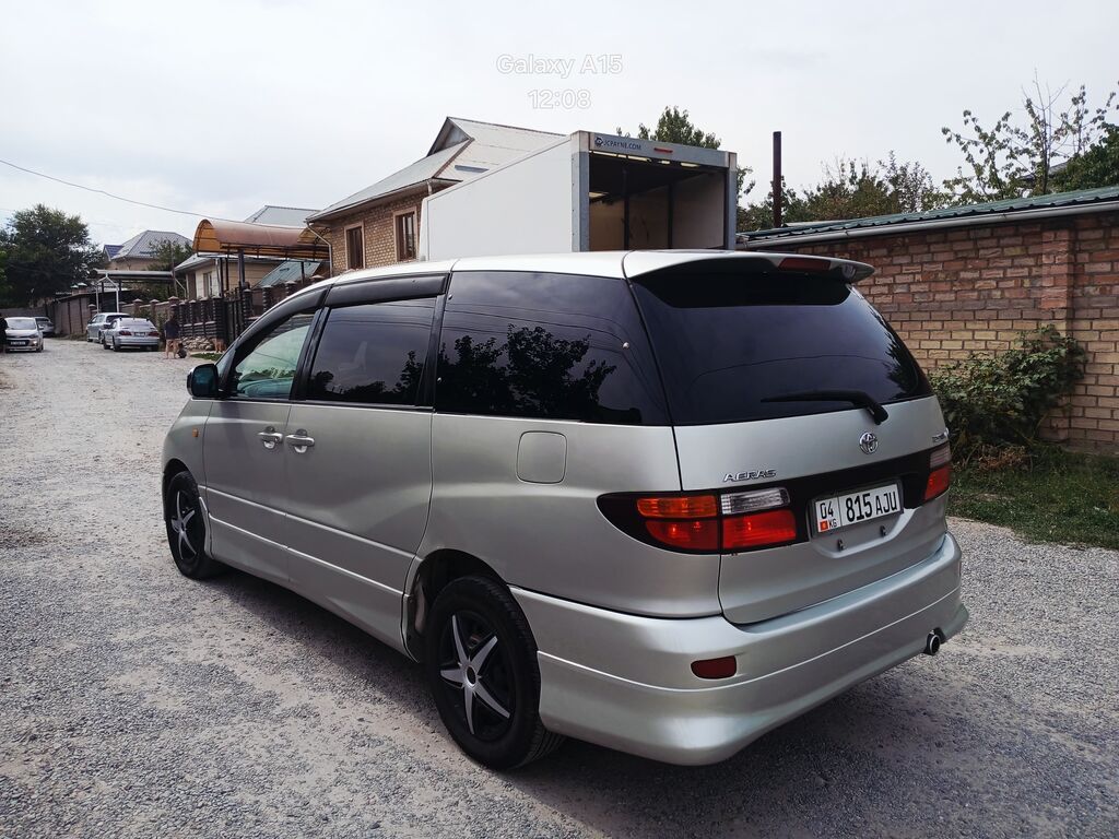 Toyota Estima: 2002 г., 2.4 л, Автомат, Бензин, Минивэн: фото 2