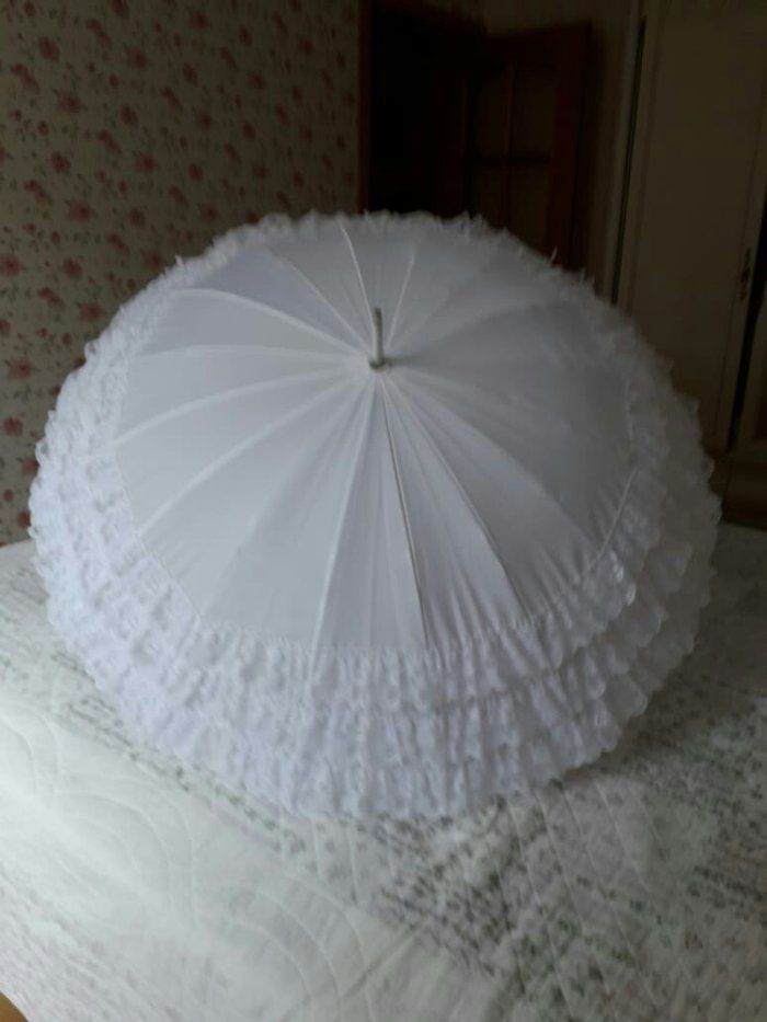 Продам свадебный зонт- трость с. Photo 0