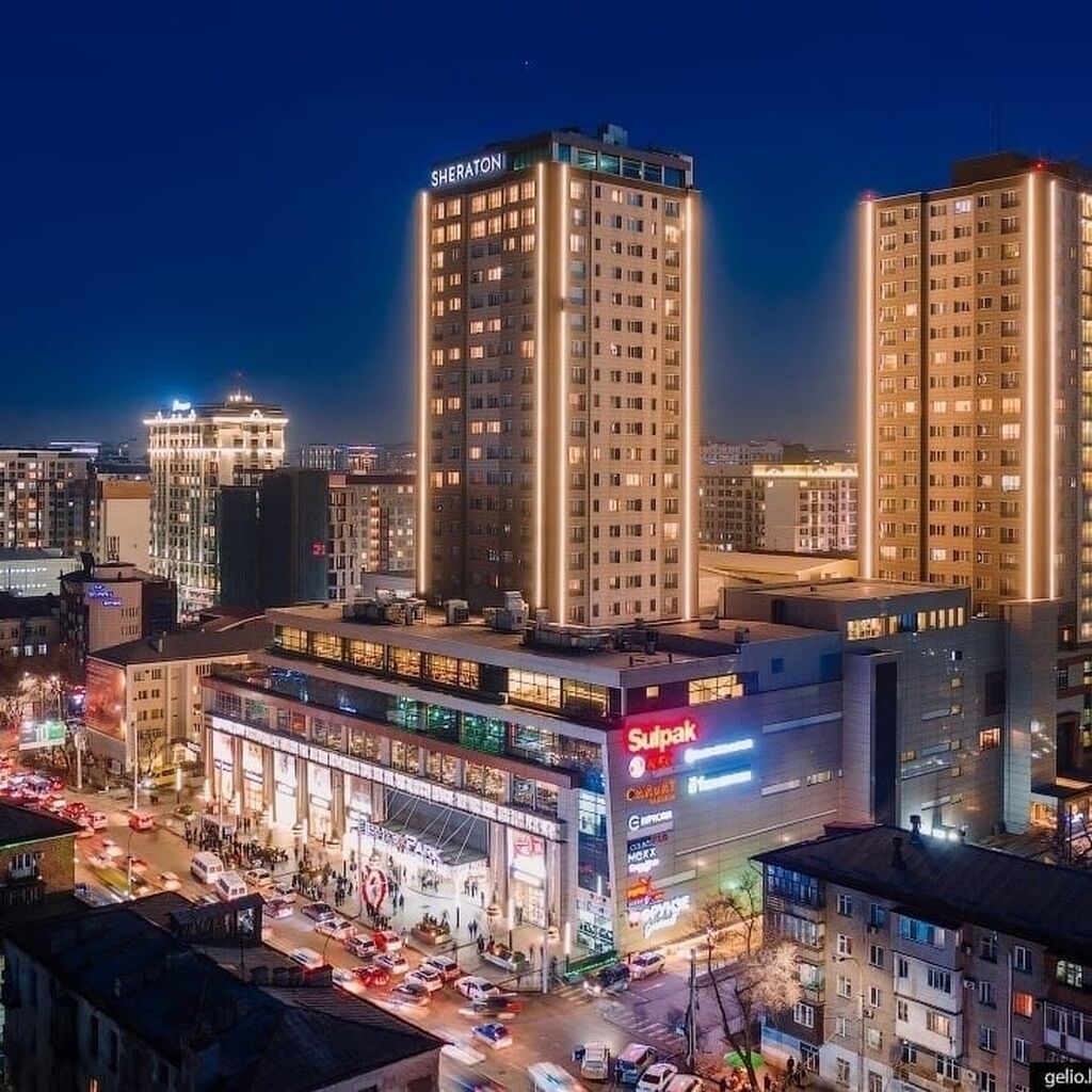 столица киргизии сити. кыргызстан бишкек ночной бишкек. строительство бизнес центра. бишкек сити. панорама бишкек.