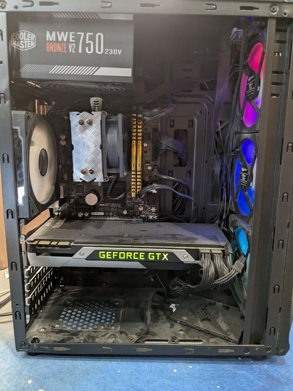 Компьютер, ядер - 6, ОЗУ 16 ГБ, Для несложных задач, Б/у, Intel Core i5, NVIDIA GeForce GTX 1060, HDD + SSD — фото 2