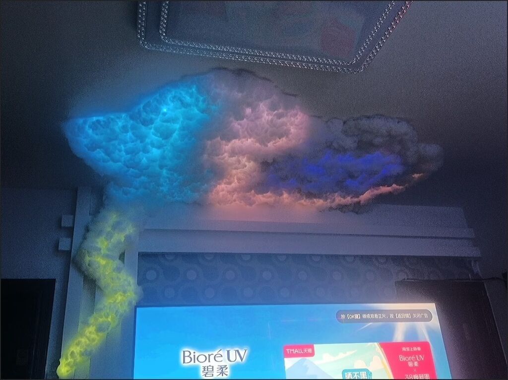 Набор для декоративного «грозового облака» с подсветкой (LED Cloud: фото 1