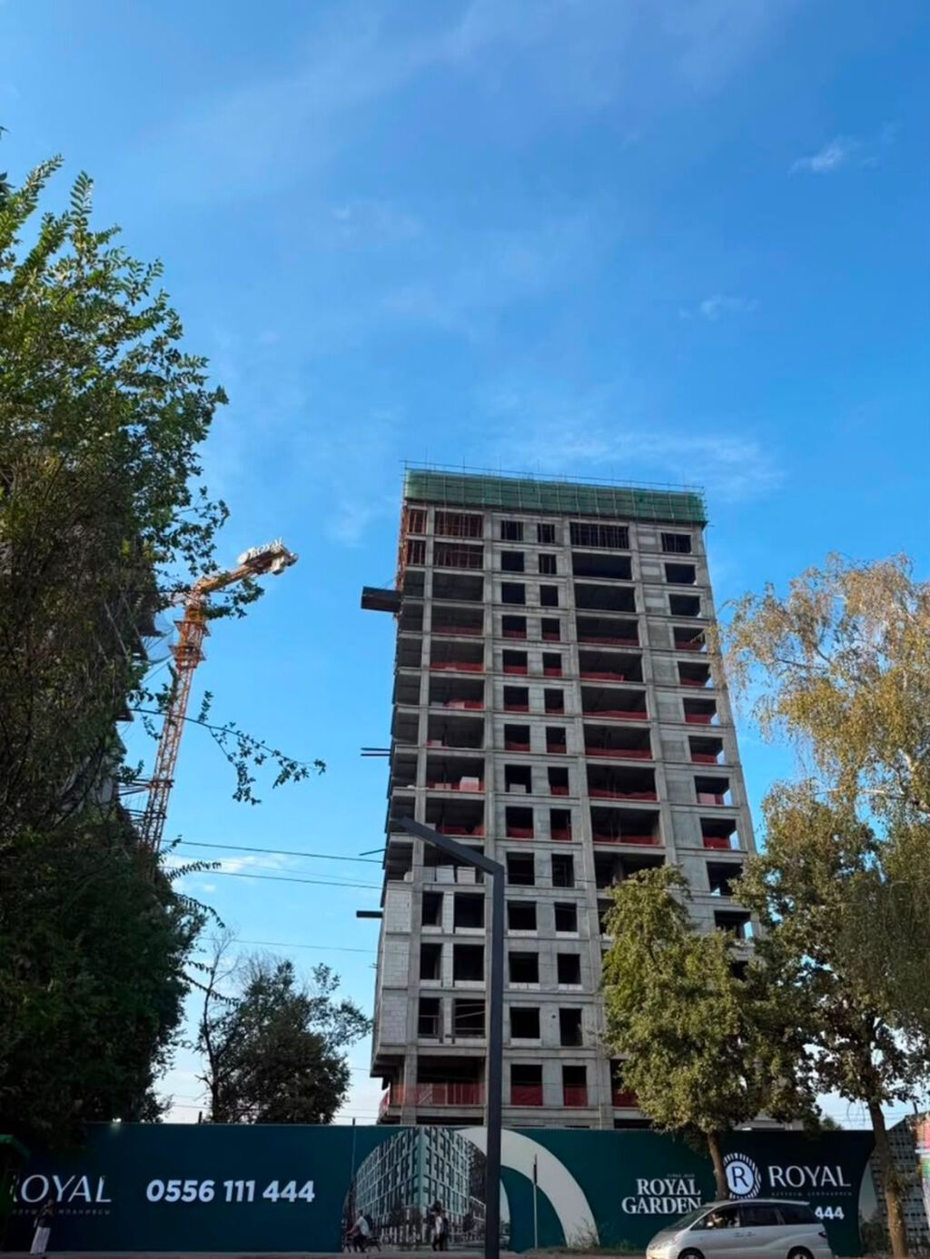 2 комнаты, 88 м², Тунгуч мкр Элитка, 5 этаж, ПСО (под самоотделку): фото 2