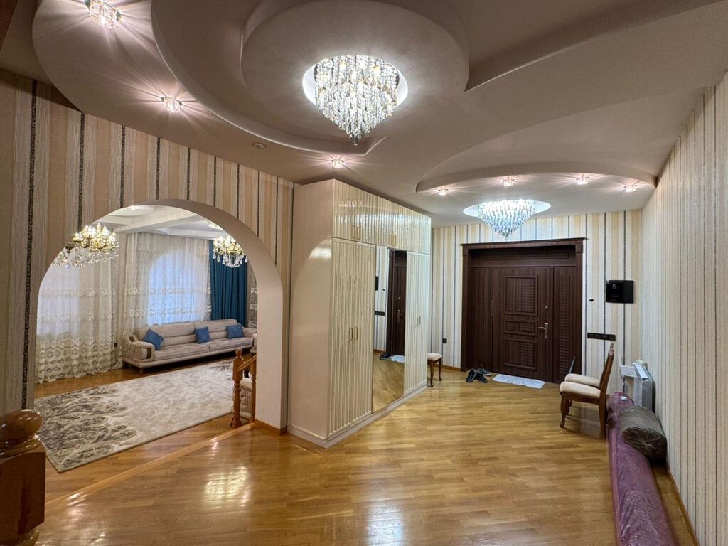 Həzi Aslanov qəs. 7 otaqlı, 400 kv. m, Yeni təmirli
