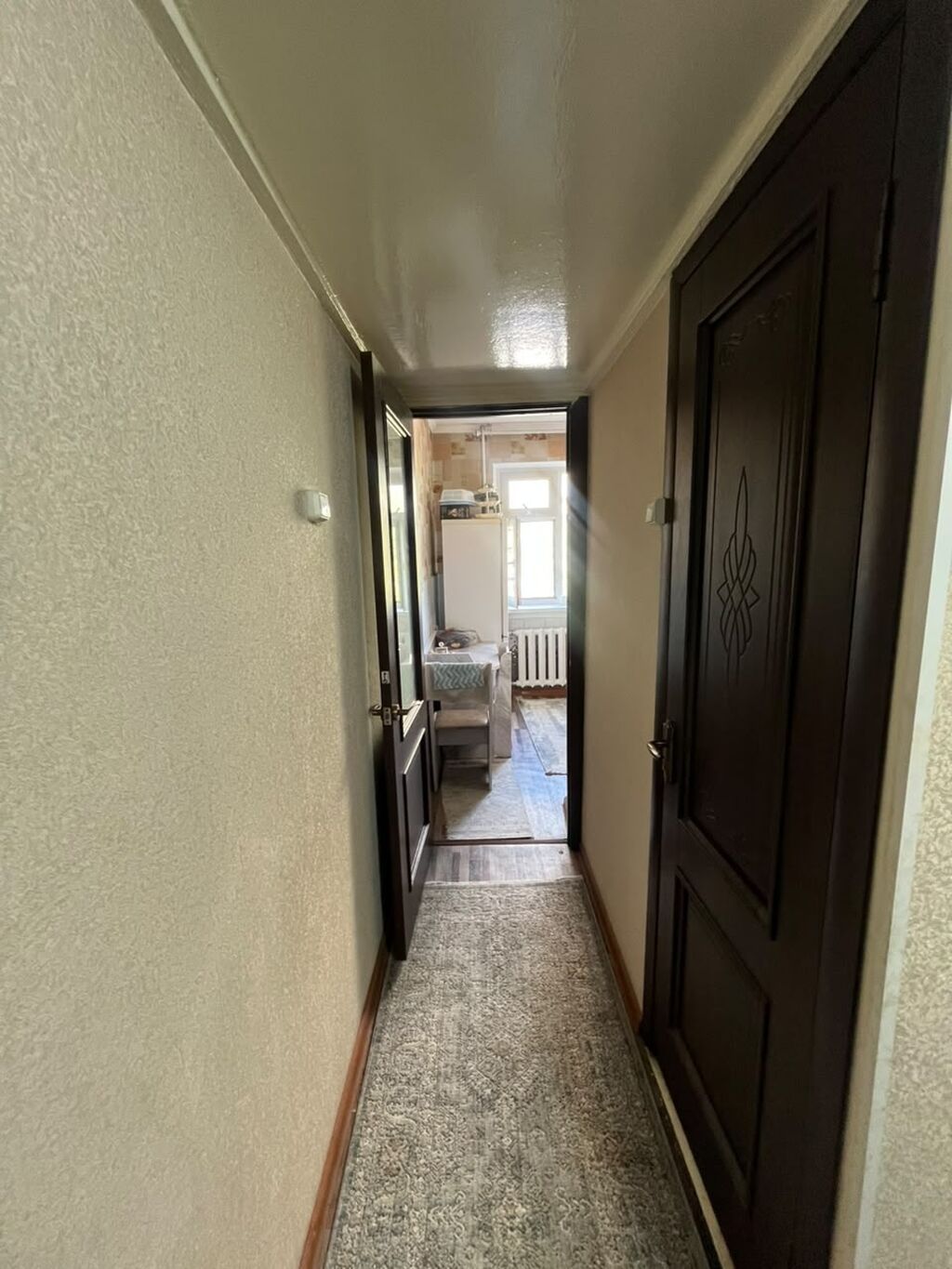 2 комнаты, 44 м², Ошский мкр., 104 серия, 3 этаж, Косметический ремонт: фото 3