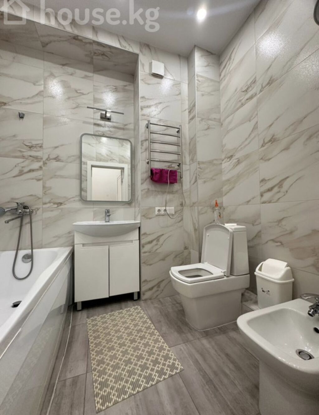 2 комнаты, 65 м², 5 этаж, Дизайнерский ремонт: фото 3
