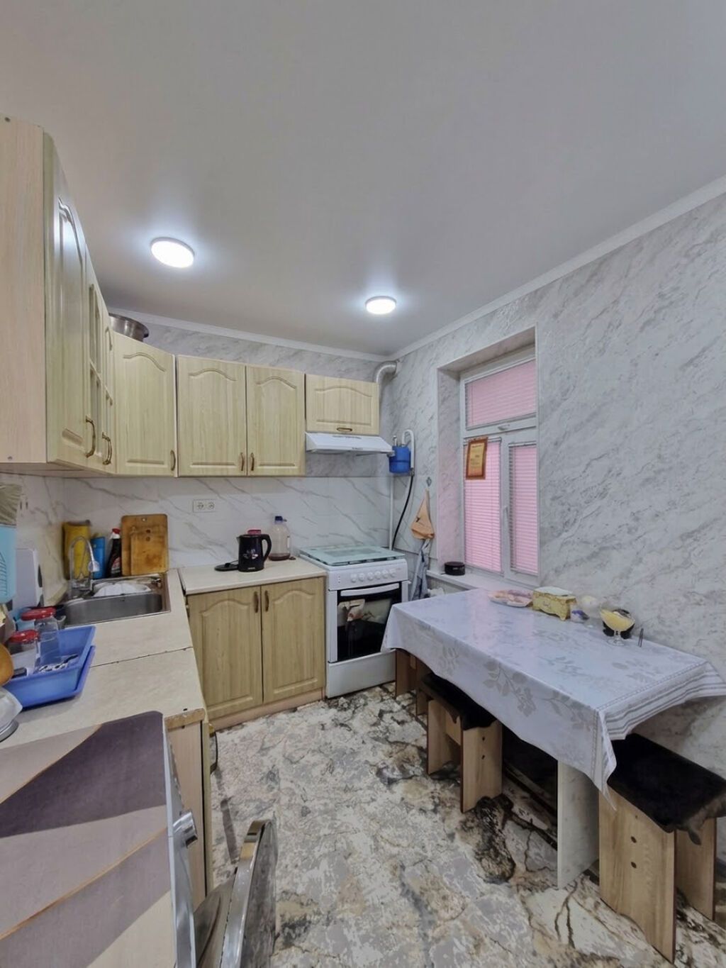 2 комнаты, 50 м², Аламединский рынок / базар Индивидуалка, 5 этаж, Евроремонт: фото 4