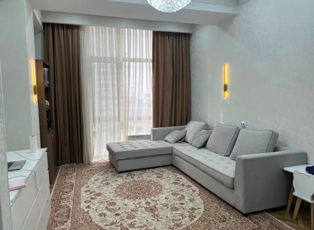 2 комнаты, 47 м², Ала-Арча ТРЦ Элитка, 4 этаж, Дизайнерский ремонт: фото 3