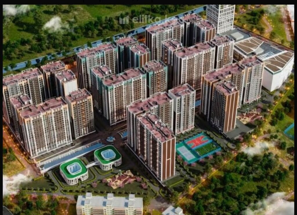 1 комната, 57 м², 11 мкр 5 этаж: фото 2