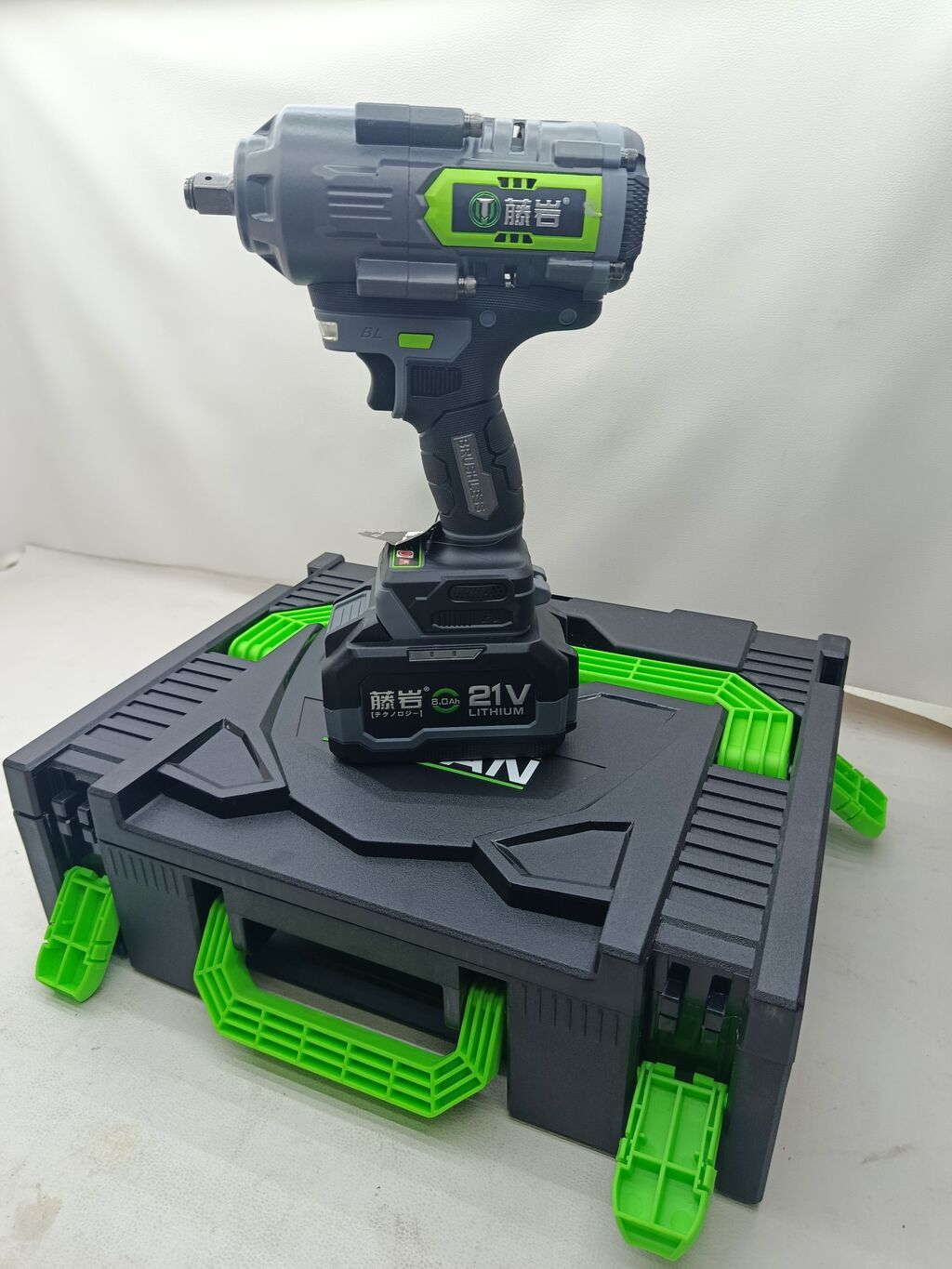 Аккумуляторный ударный гайковерт TNYAN EX1200 (21V, бесщеточный) -: фото 1