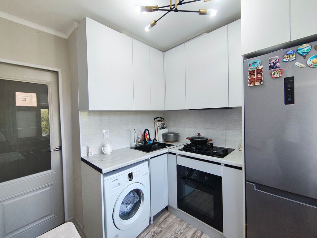 3 комнаты, 63 м², 5 мкр 104 серия, 3 этаж, Евроремонт: фото 7