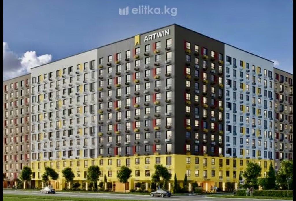 2 комнаты, 65 м², АЮ Гранд Элитка, 6 этаж, ПСО (под самоотделку): фото 1