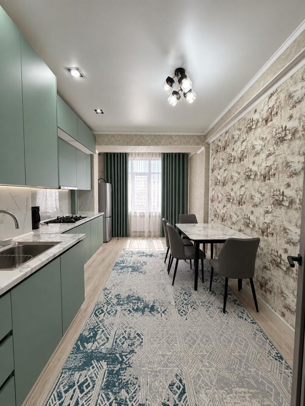 1 комната, 45 м², Золотой квадрат Элитка, 10 этаж, Свежий ремонт: фото 6