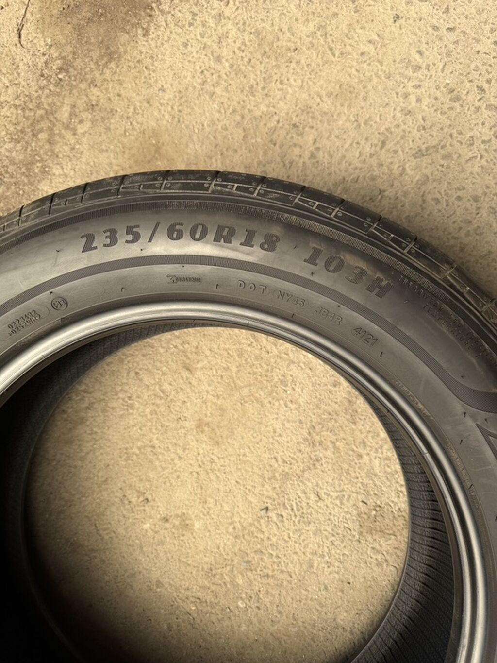 Комплект автомобильных шин Goodyear 235/60 R18 103H. Основные: фото 2