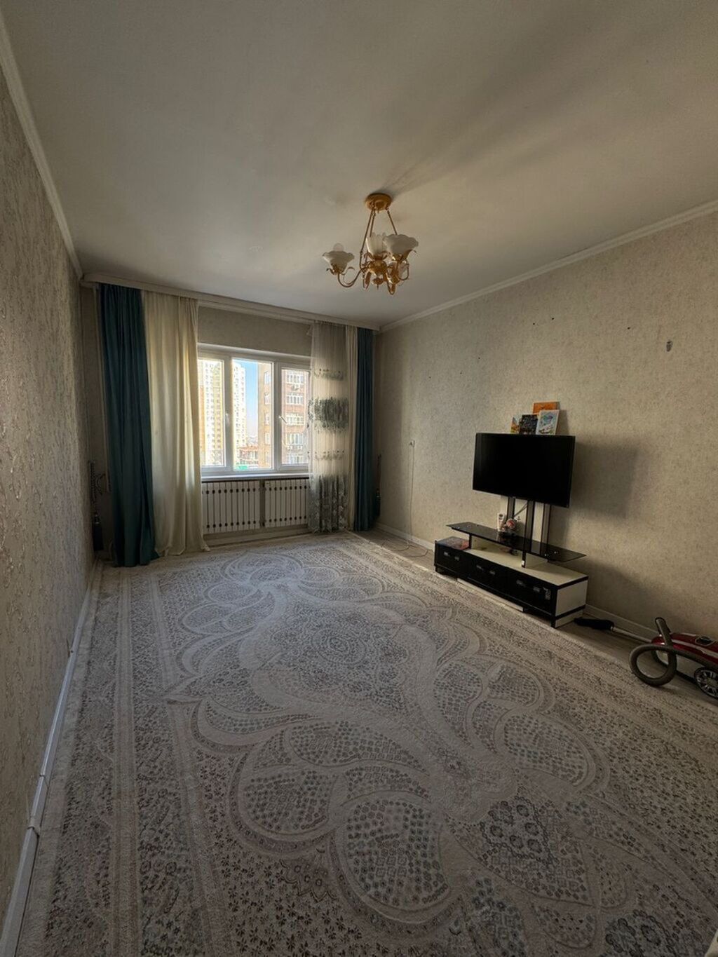 2 комнаты, 52 м², Джал мкр (в т.ч. Верхний, Нижний, Средний) 106 серия, 5 этаж, Евроремонт: фото 3